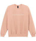 Embroidered Overstimulated Adults Sweatshirt Funny Mental Health Anxiety Jumper