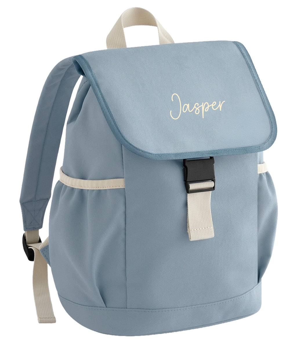 Personalised Kids Name Small Backpack Boys Girls Custom School Rucksack Nursery Bag