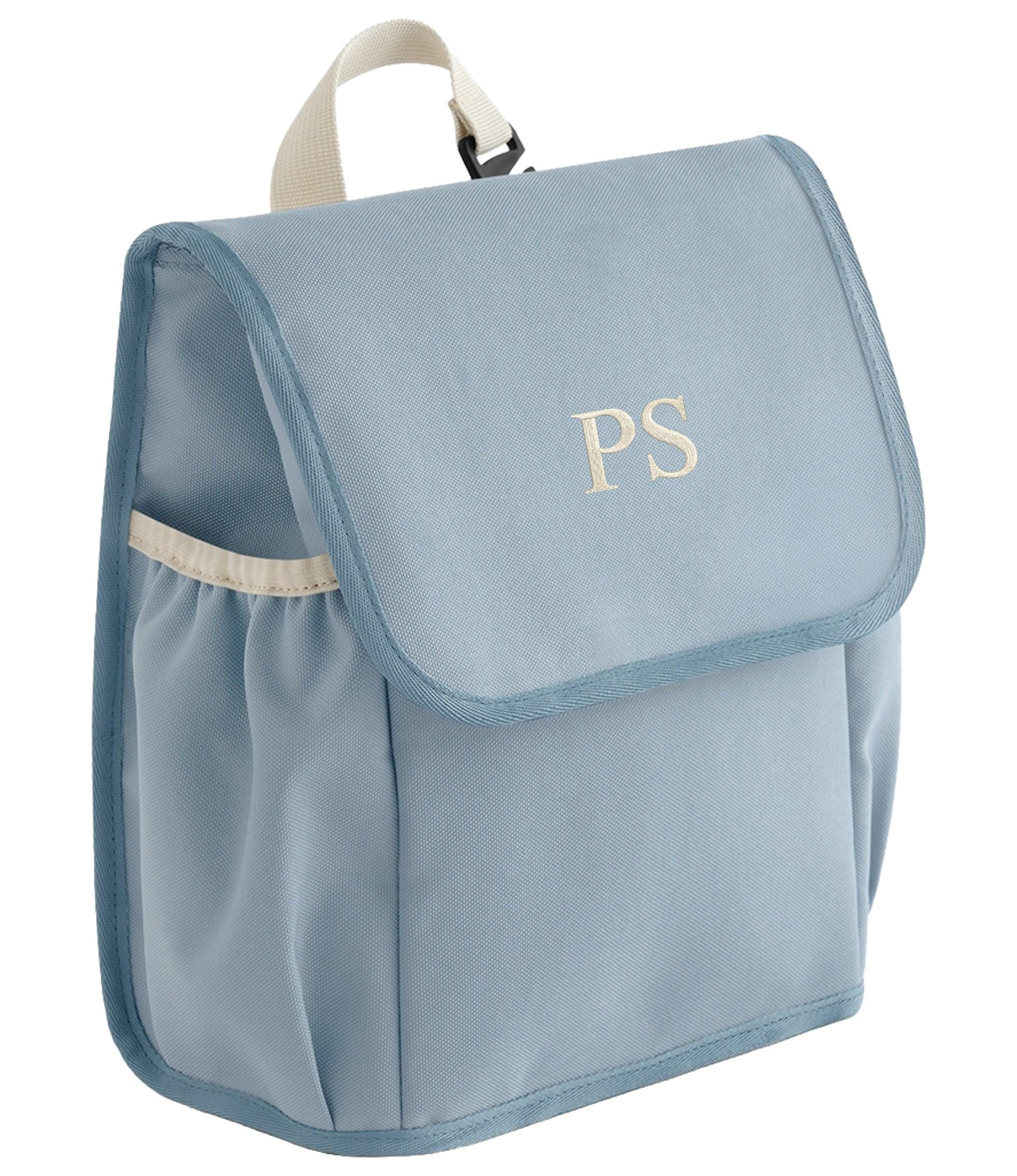 Embroidered Personalised Kids Initials Lunch Cooler Bag Boys Girls Custom Name School Nursery