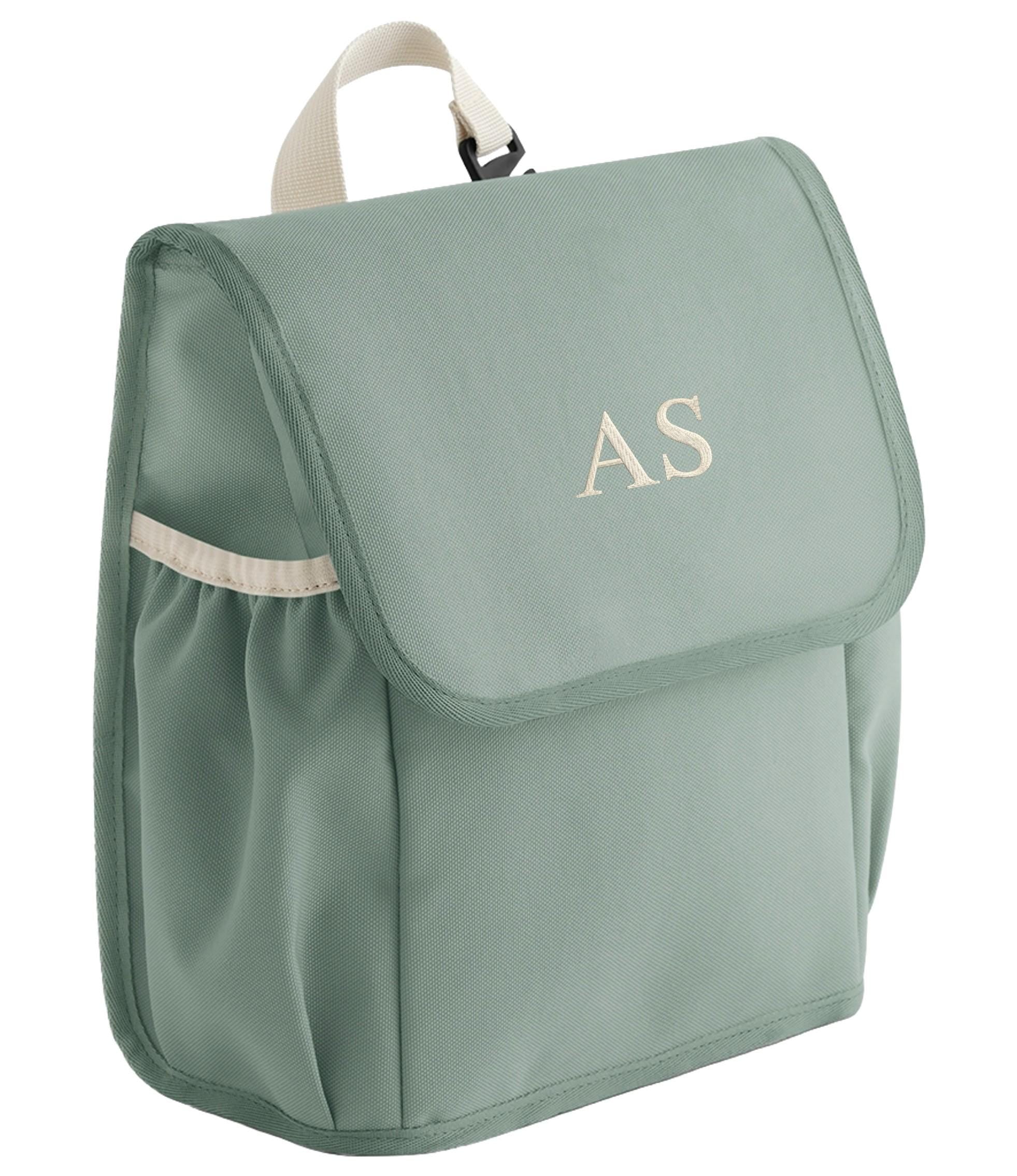 Embroidered Personalised Kids Initials Lunch Cooler Bag Boys Girls Custom Name School Nursery