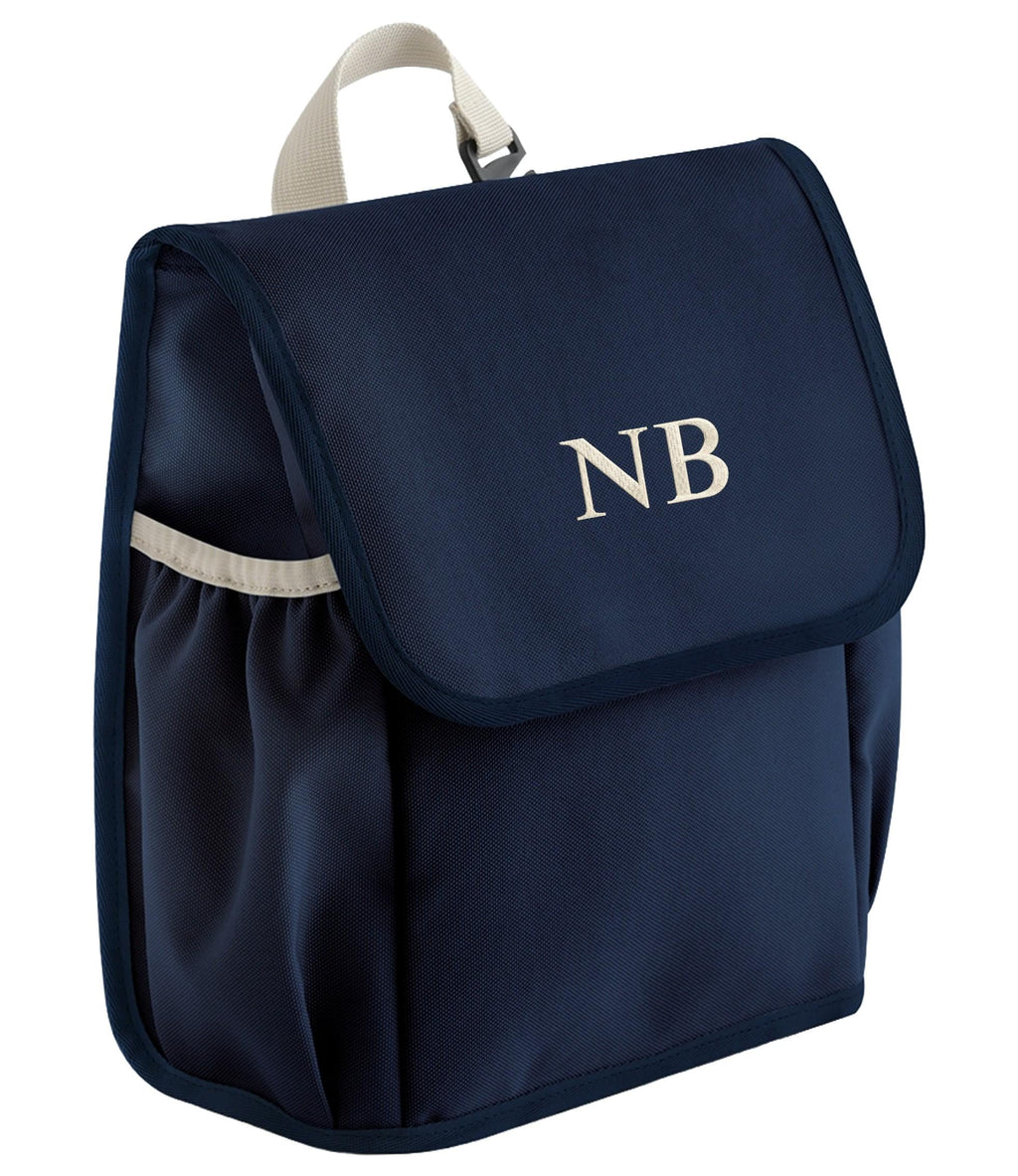 Embroidered Personalised Kids Initials Lunch Cooler Bag Boys Girls Custom Name School Nursery