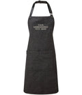 Embroidered Personalised Text Apron Custom Name Business Kitchen Baking Gift