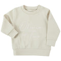 Embroidered Personalised Name Is One Boys & Girls Sustainable Sweatshirts Baby and Toddler Custom Jumper 1st Birthday Gift
