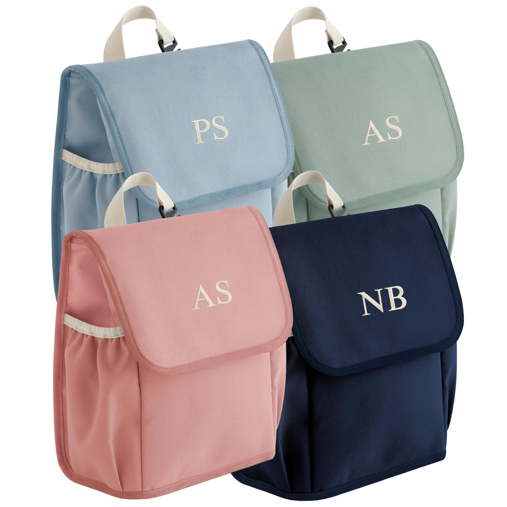 Embroidered Personalised Kids Initials Lunch Cooler Bag Boys Girls Custom Name School Nursery