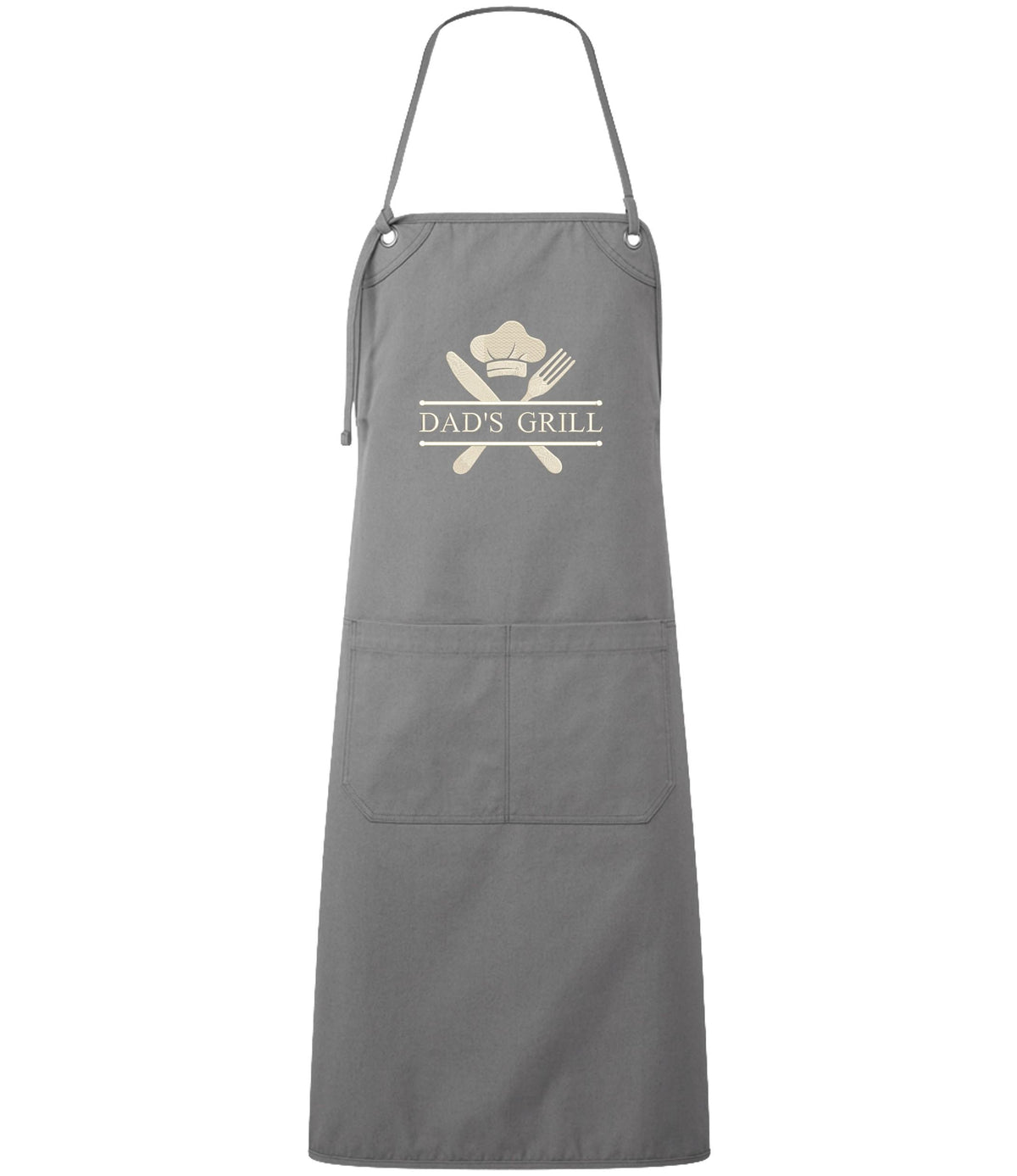 Embroidered Personalised Name Chef Apron Custom Text Kitchen Baking BBQ Gift
