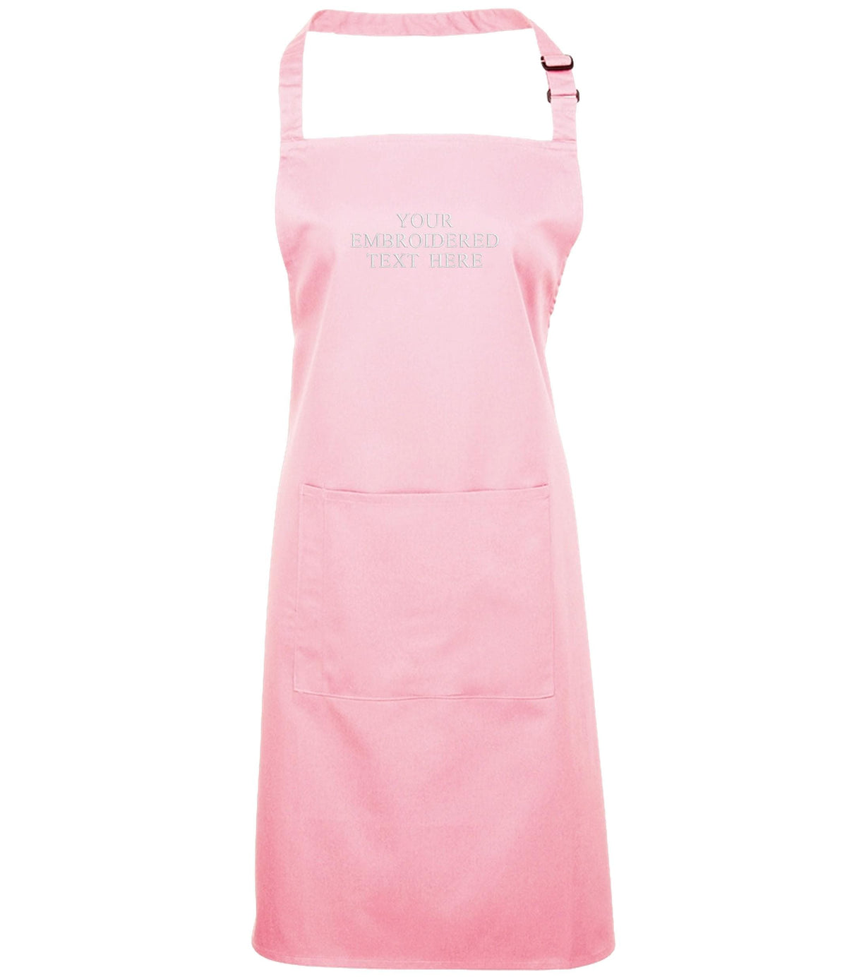 Embroidered Personalised Text Apron Custom Name Business Kitchen Baking Gift