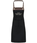 Embroidered Personalised Text Apron Custom Name Business Kitchen Baking Gift