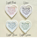 Personalised Embroidered Something I Used To Wear Heart Patch Iron On & Sew On Custom Name Text Memory Cushion Bear