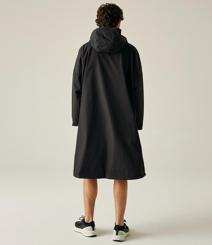 Regatta Personalised Borg Fleece Waterproof Dry Changing Robe Adults Custom Football Club Team Initials