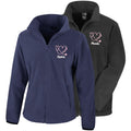 Embroidered Personalised Nurse Fleece Custom Name Hospital Staff Uniform Jacket