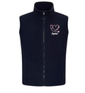 Embroidered Personalised Nurse Fleece Bodywarmer Custom Name Hospital Staff Uniform Jacket