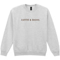 Coffee & Books Adults Sweatshirt Bookish Book Lover Merch Jumper Gifts For Her