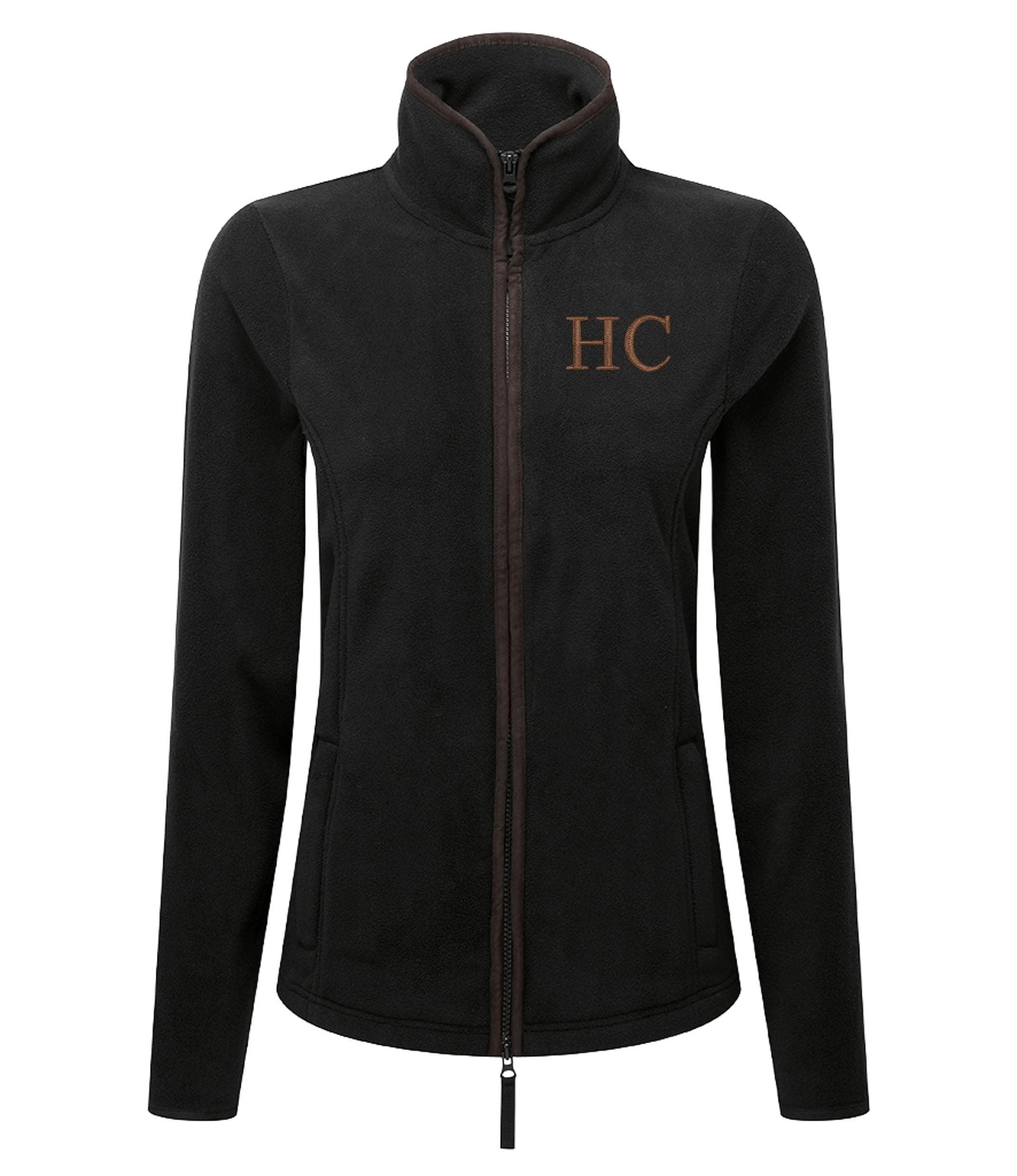 Embroidered Personalised Fleece Custom Initials Ladies Country Farmer Jacket