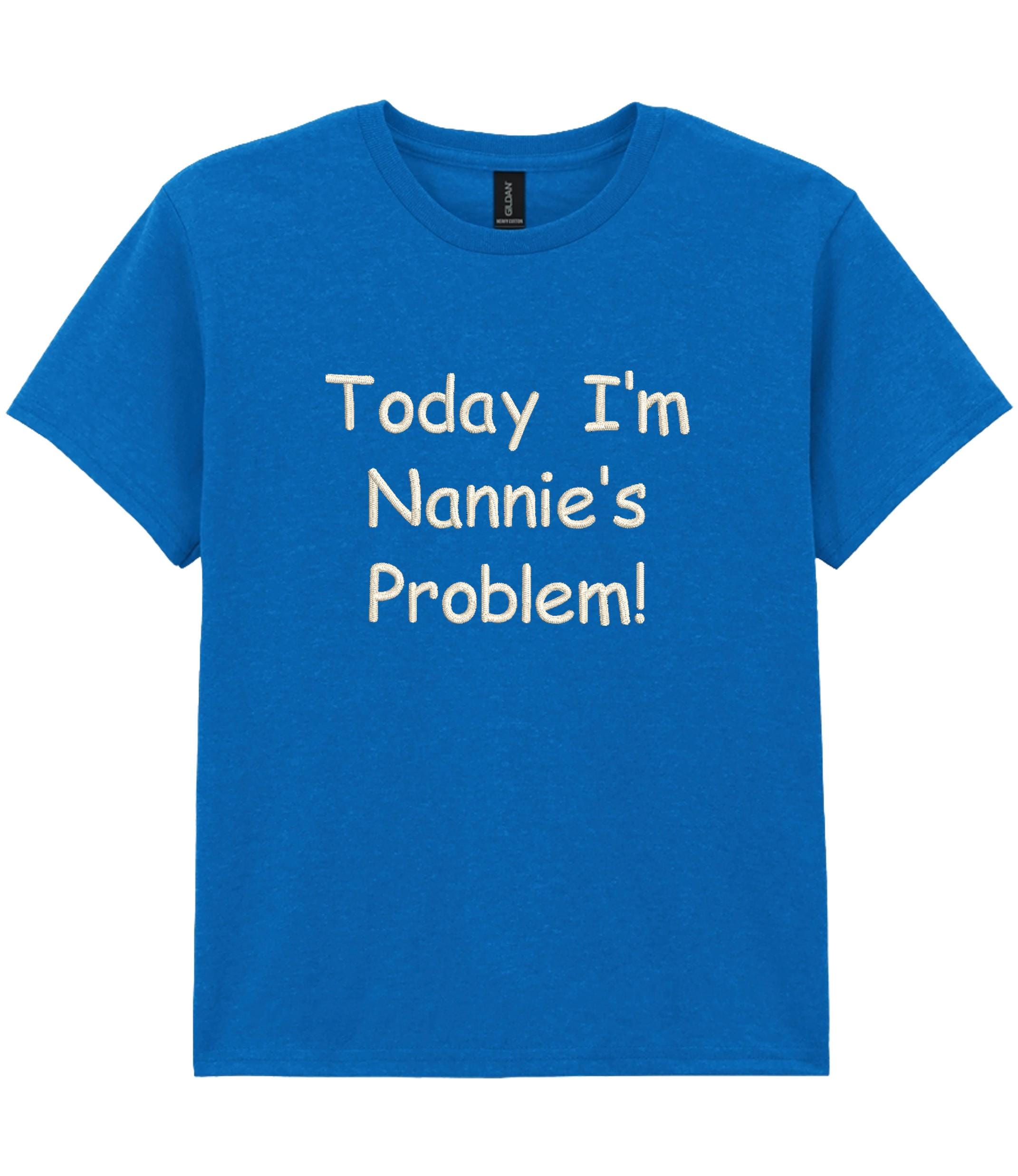Embroidered Personalised Kids T-Shirt Custom Design Your Text