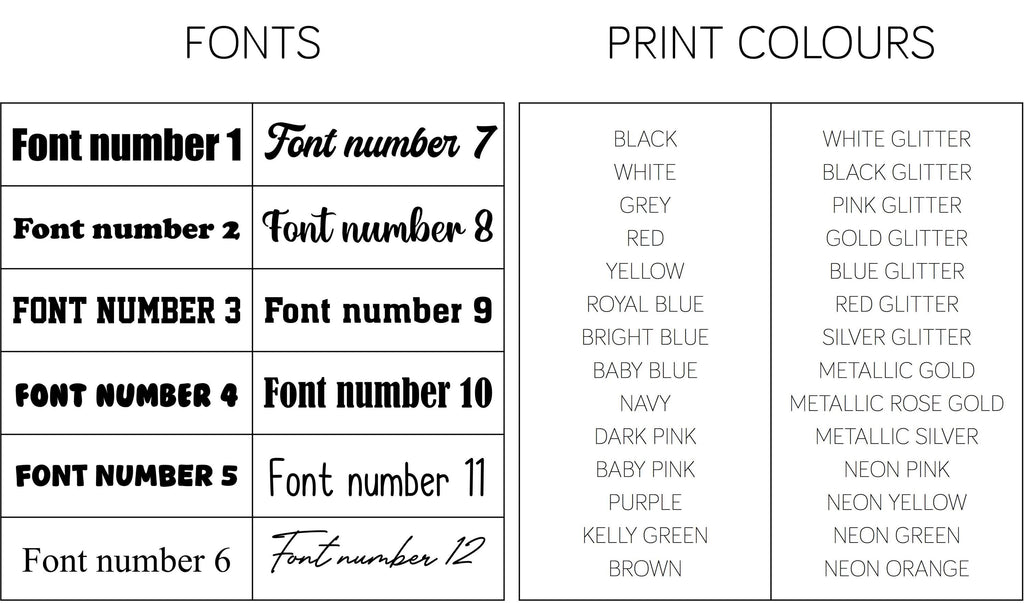 Personalised Printed Kids T-Shirt Custom Design Your Text