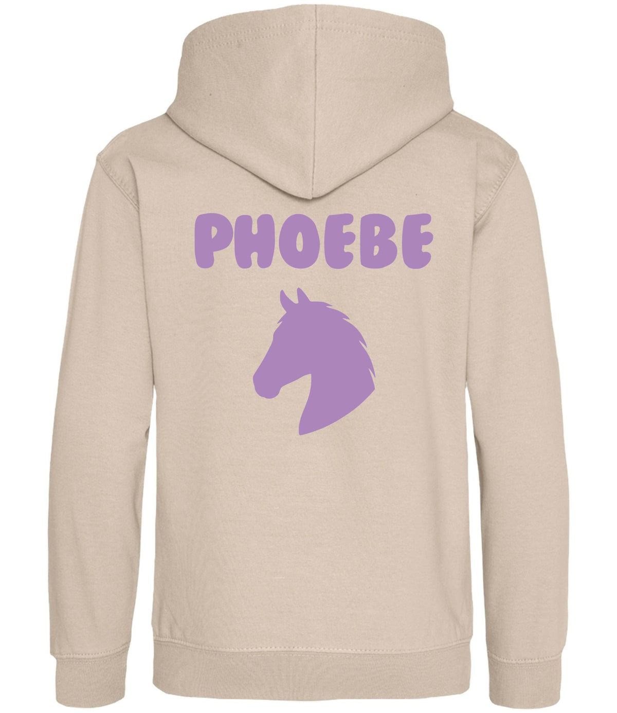 Girls Personalised Name Horse Riding Hoodie Pony Rider Club Sweatshirt Jacket