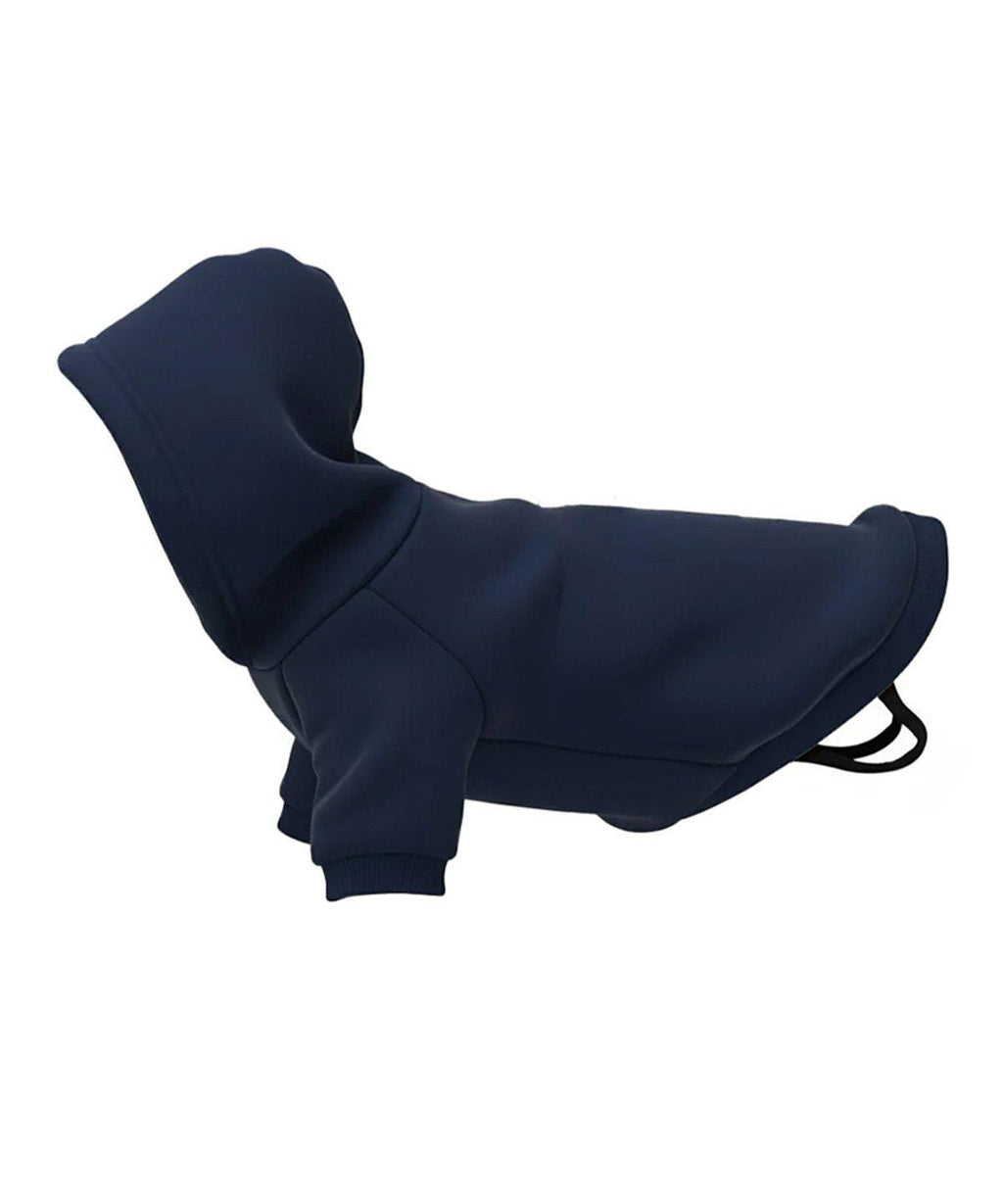 Personalised Dog Parka Jacket - Custom Name Text Thick Winter Coat