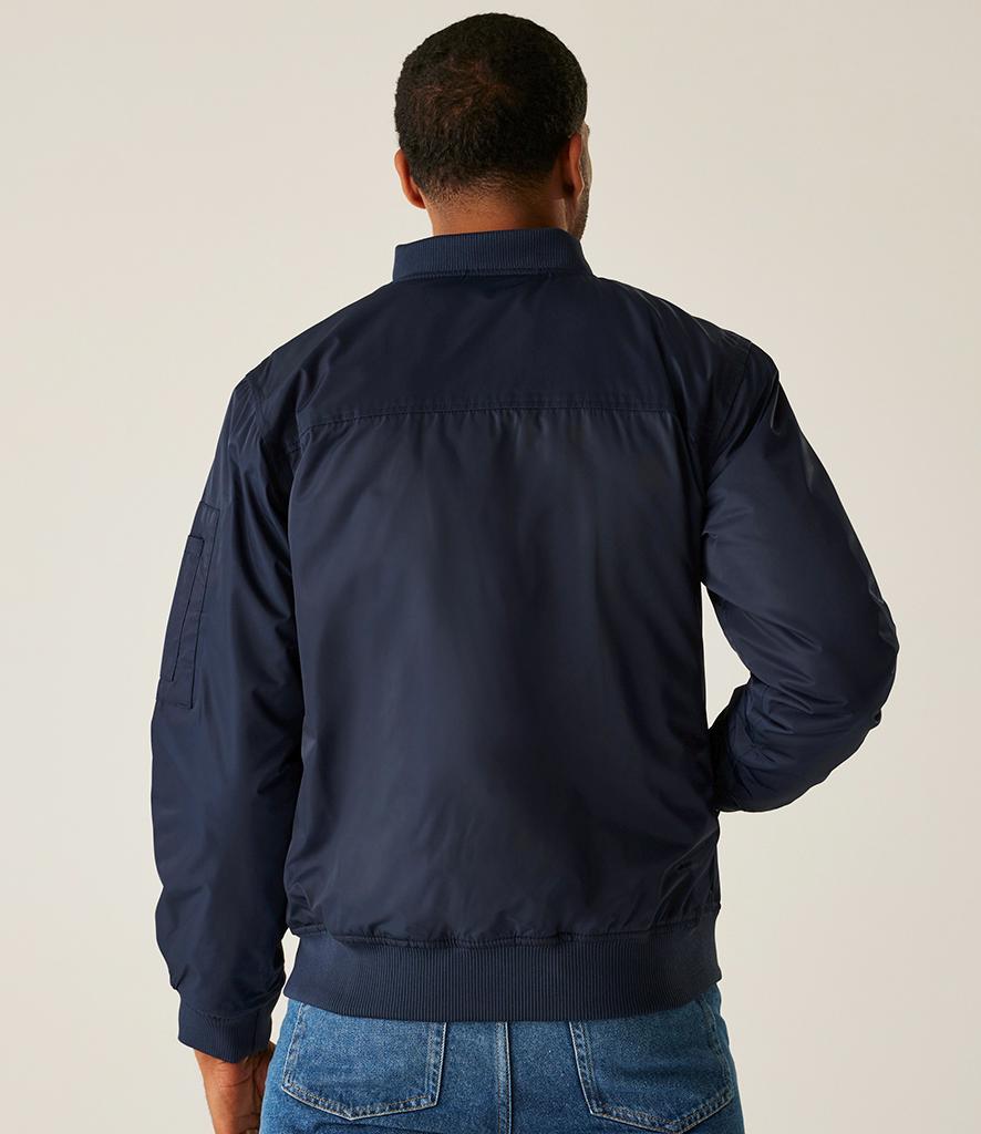 Embroidered Personalised Initials Pilot Jacket Military Army Custom Name Bomber Coat