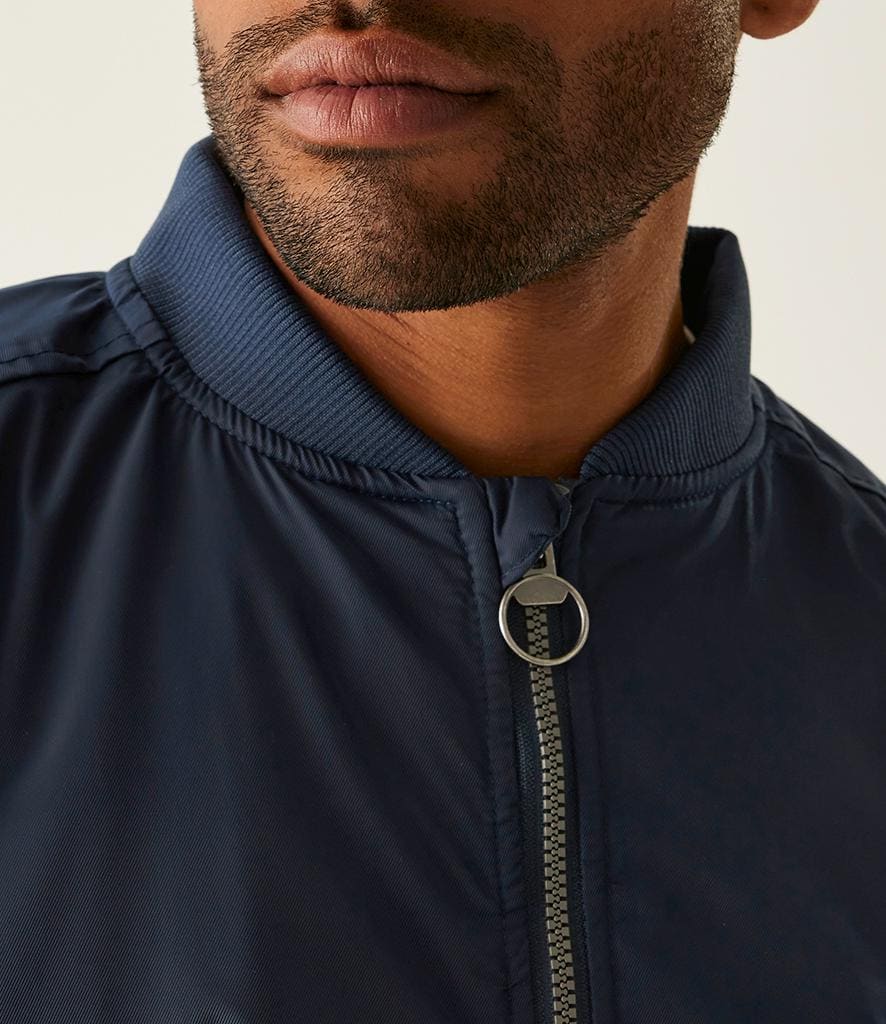 Embroidered Personalised Text Pilot Jacket Military Army Custom Name Bomber Coat