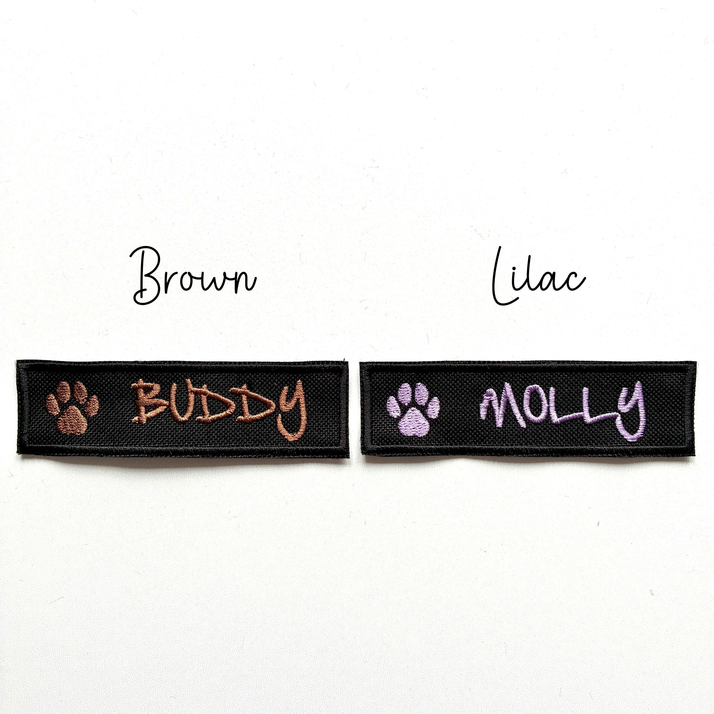 VELCRO® Patch To Fit Julius K9 Dog Harness Personalised Embroidered Custom Text Badge