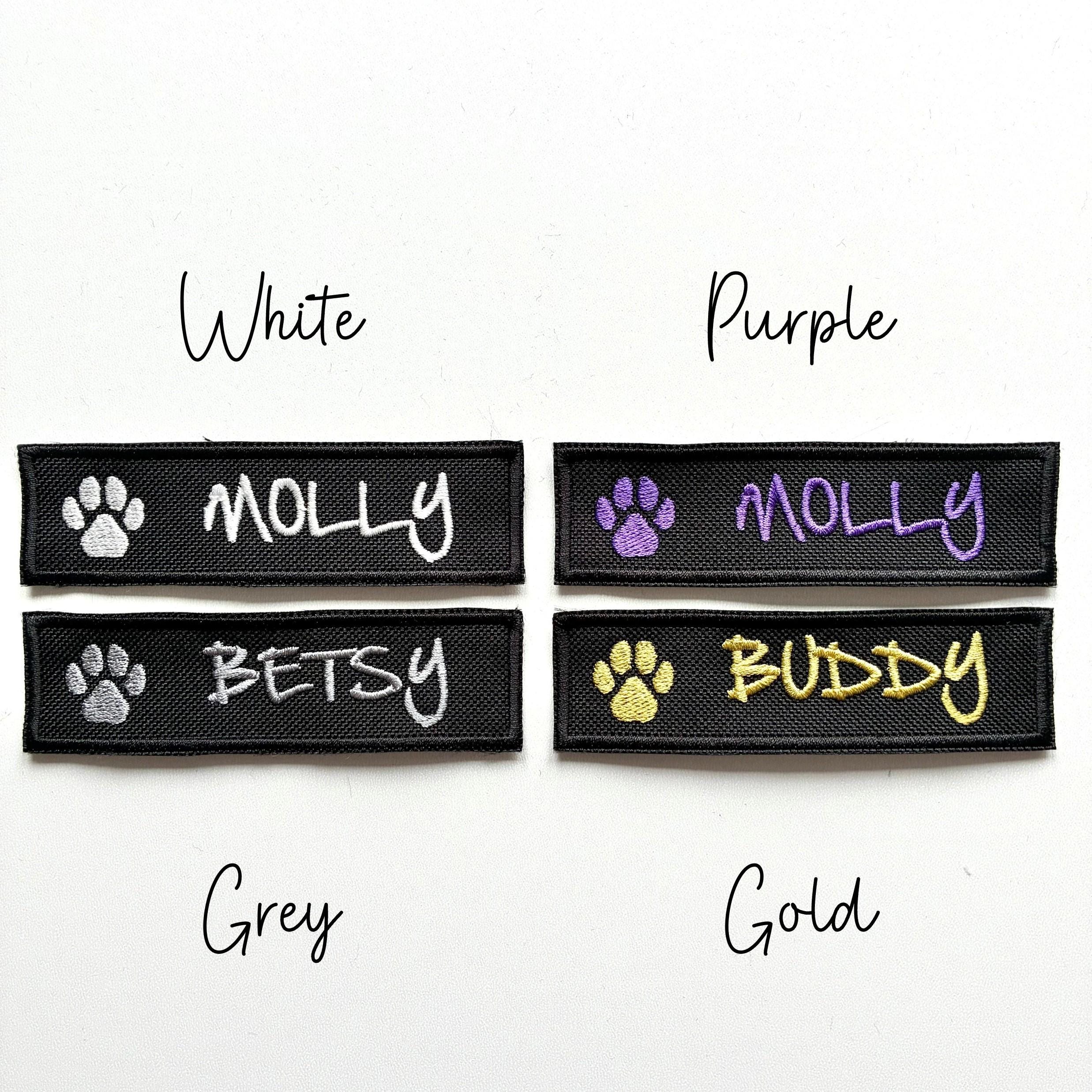 VELCRO® Patch To Fit Julius K9 Dog Harness Personalised Embroidered Custom Text Badge