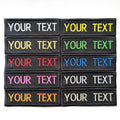 Personalised Embroidered Patches Sew/Iron/VELCRO® Custom Text Molle Morale Badges
