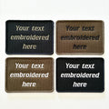 Personalised Embroidered Text Patch Hook Loop Custom Military Molle Morale Badge