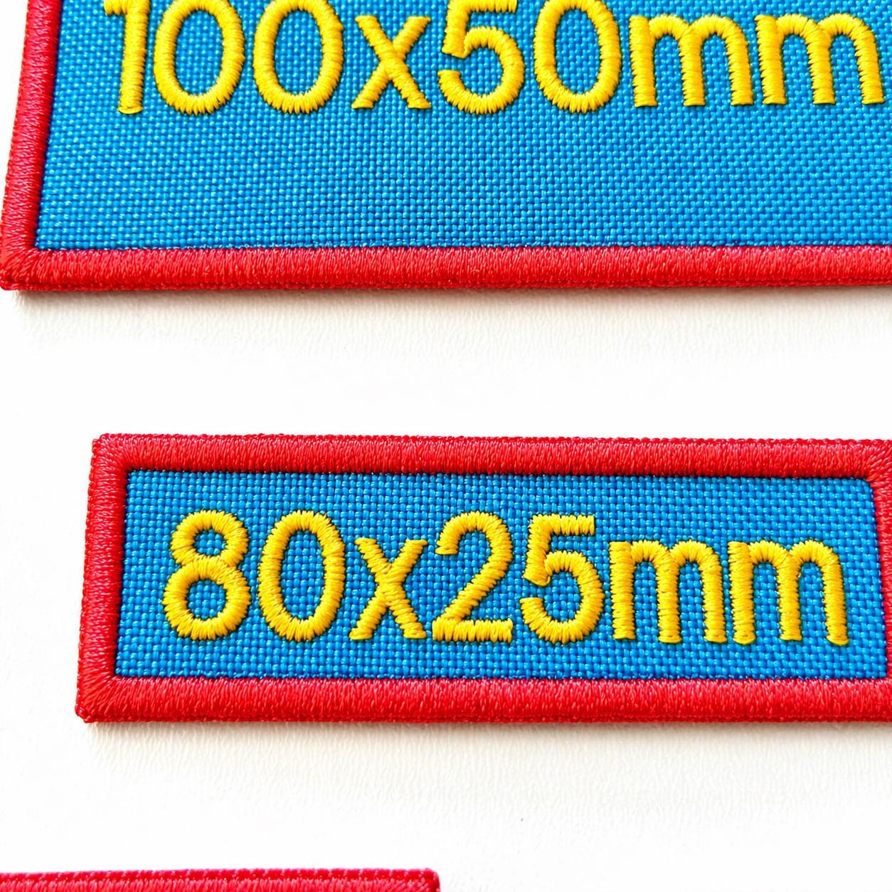 Personalised Embroidered Turquoise Patches Sew/Iron/VELCRO® Custom Text Molle Morale Badges