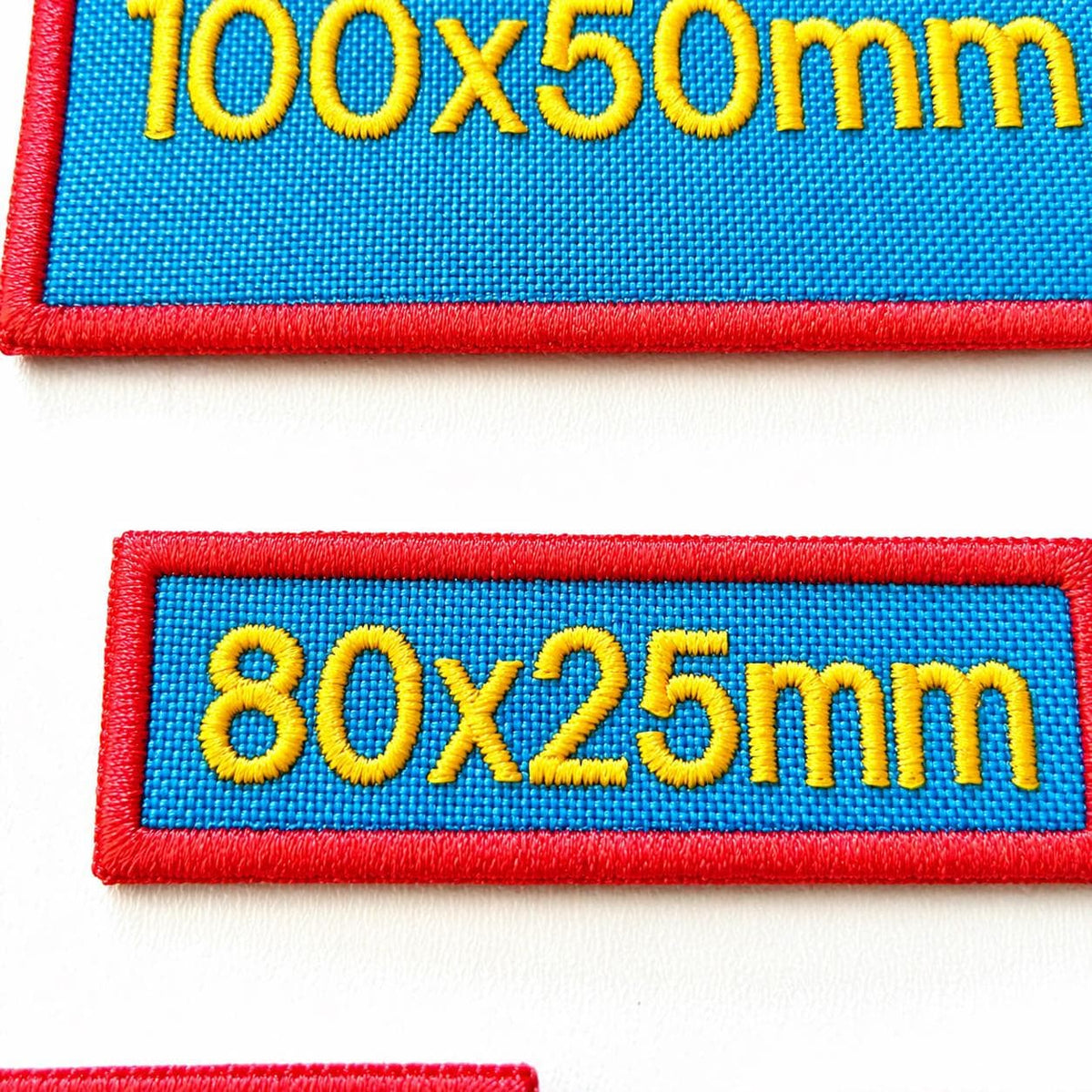 Personalised Embroidered Turquoise Patches Sew/Iron/VELCRO® Custom Text Molle Morale Badges