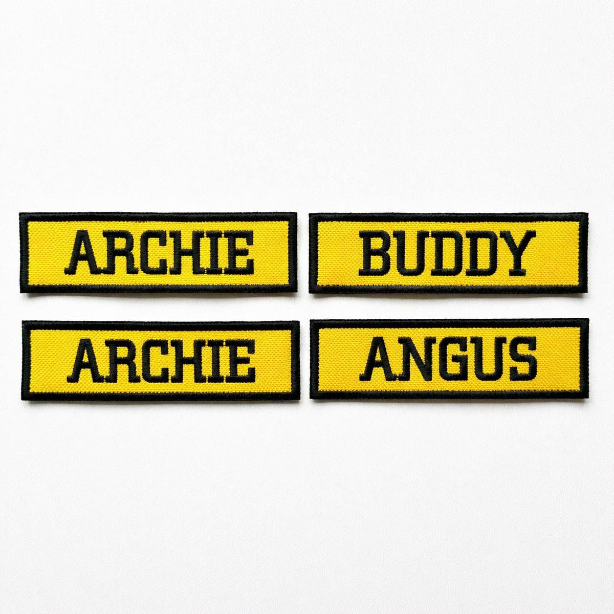 VELCRO® Patch To Fit Julius K9 Dog Harness Personalised Embroidered Custom Text Badge