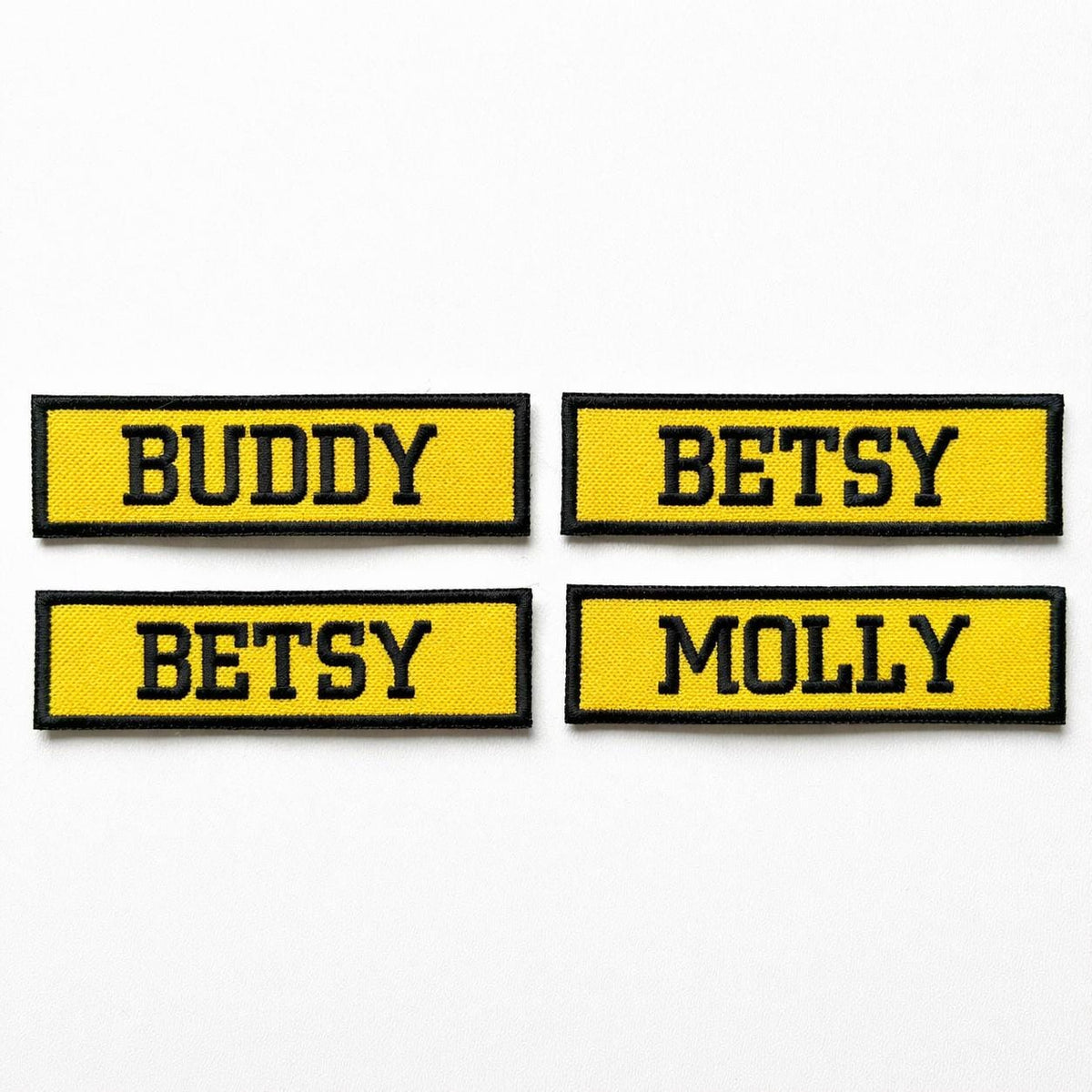 VELCRO® Patch To Fit Julius K9 Dog Harness Personalised Embroidered Custom Text Badge