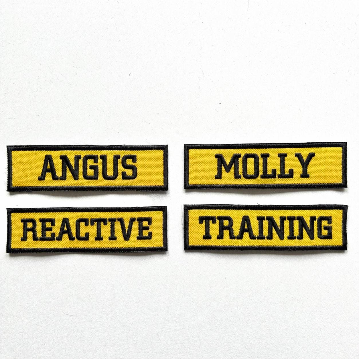 VELCRO® Patch To Fit Julius K9 Dog Harness Personalised Embroidered Custom Text Badge