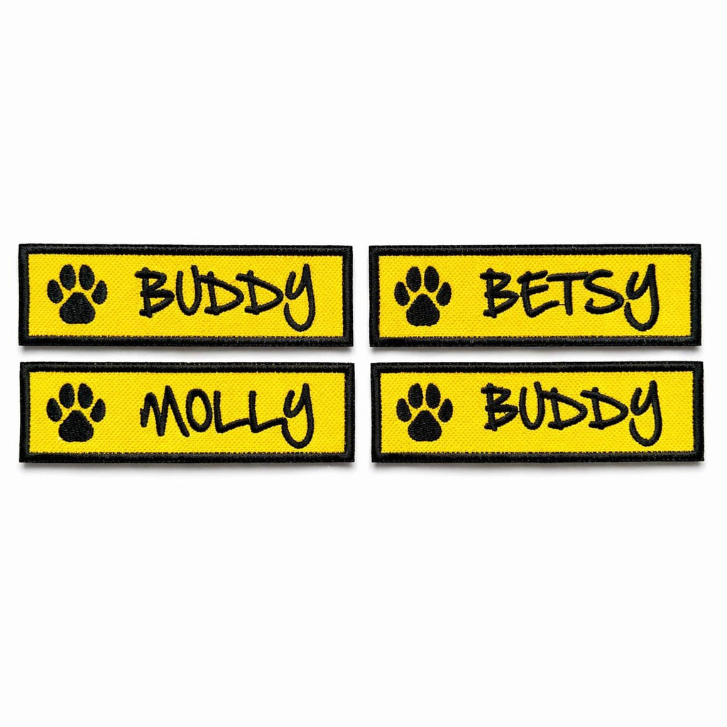 VELCRO® Patch To Fit Julius K9 Dog Harness Personalised Embroidered Custom Text Badge