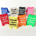 Personalised Text Mini Folding Signs - Novelty Warning Caution Office Desk Gift
