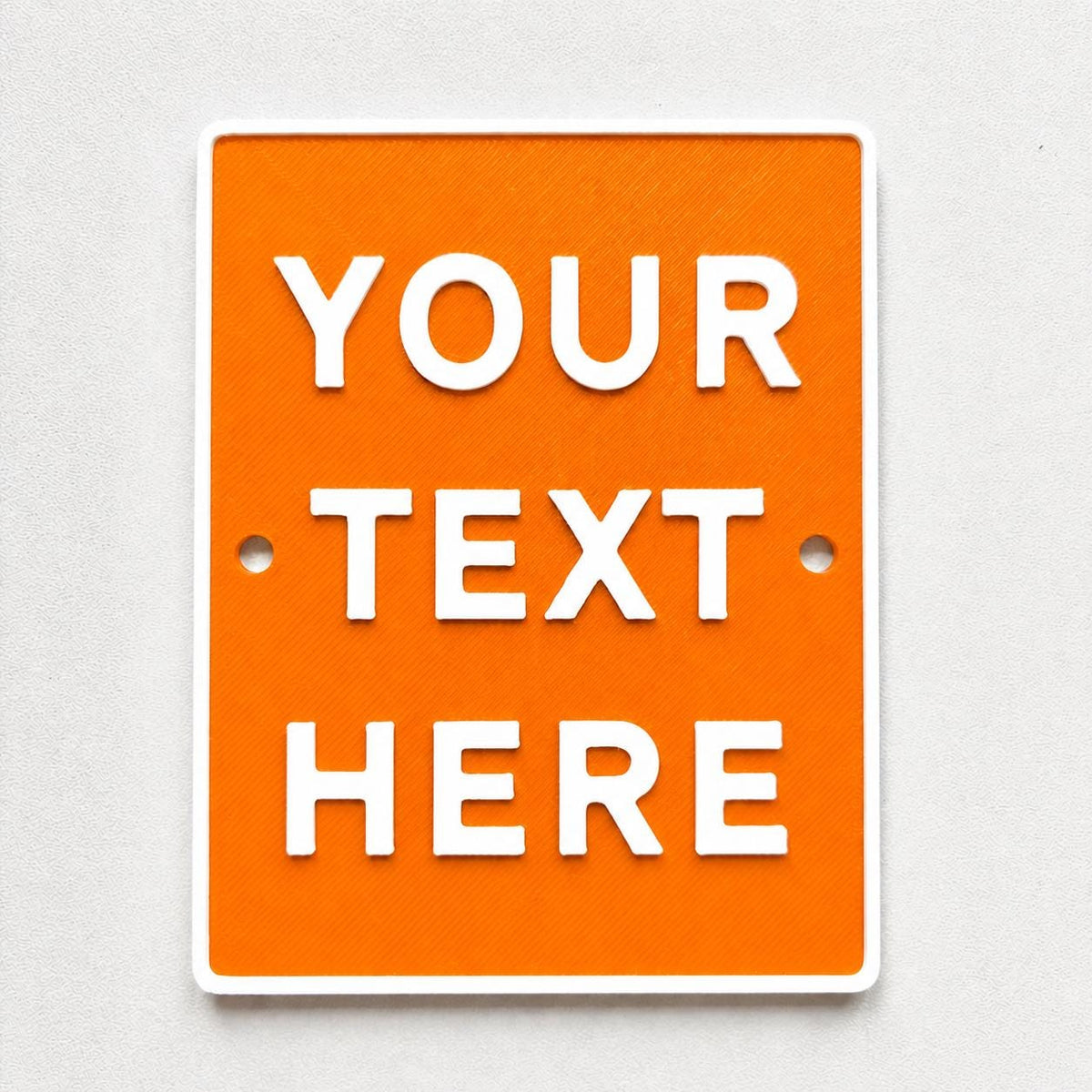 Personalised Your Text Sign – Custom House Decoration Plate Warning Plaque