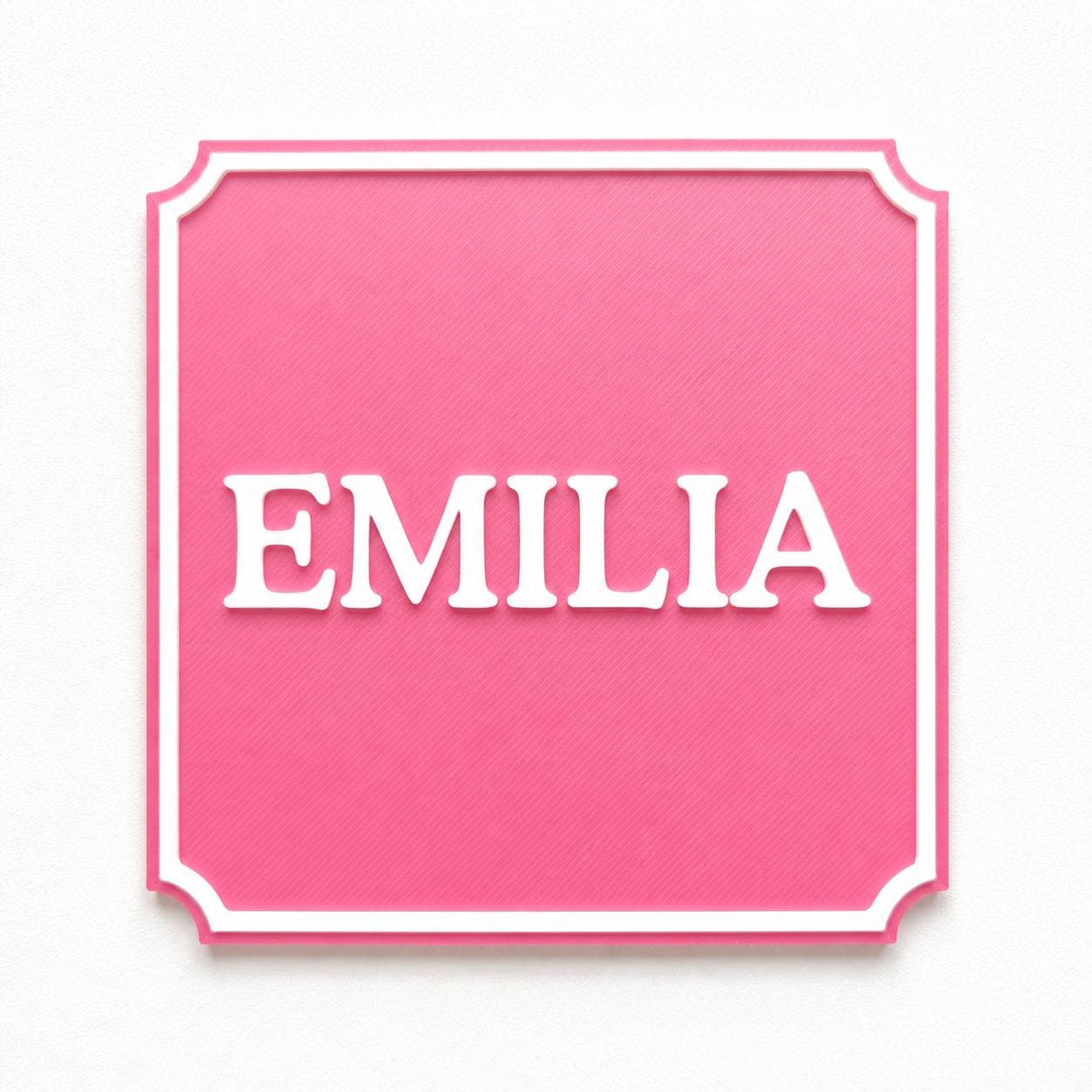 Personalised Kids Name Door Sign – Custom Girls Boys Bedroom Decoration Plate