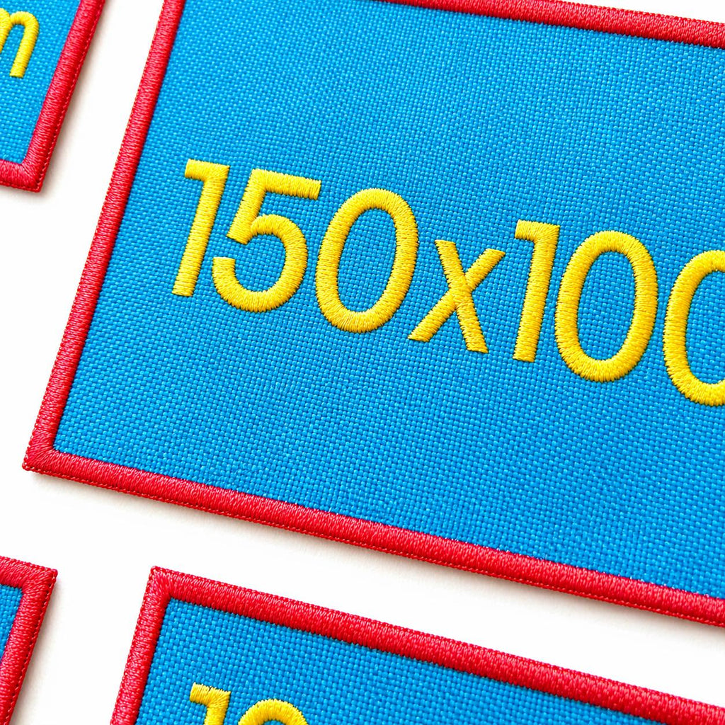 Personalised Embroidered Turquoise Patches Sew/Iron/VELCRO® Custom Text Molle Morale Badges