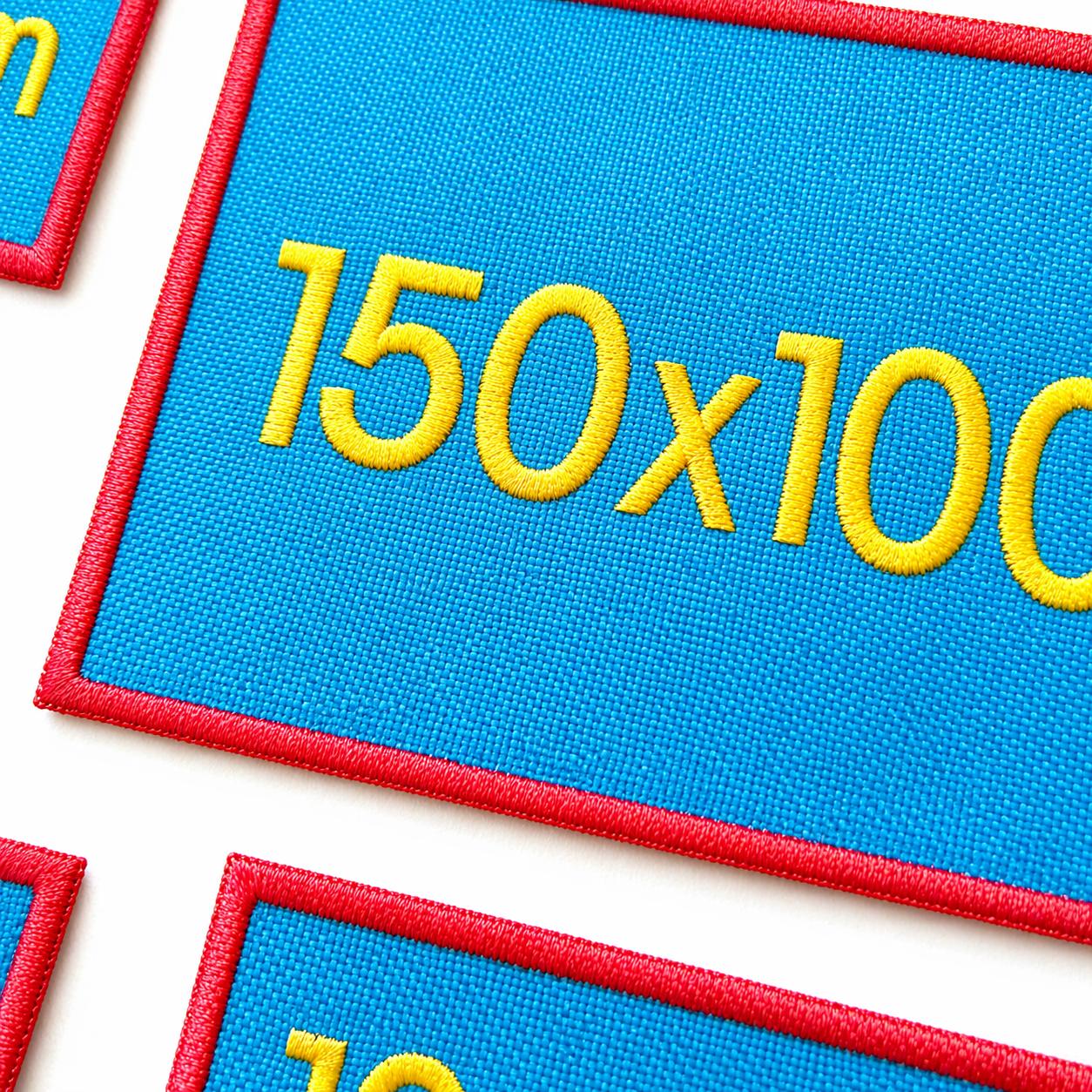 Personalised Embroidered Turquoise Patches Sew/Iron/VELCRO® Custom Text Molle Morale Badges