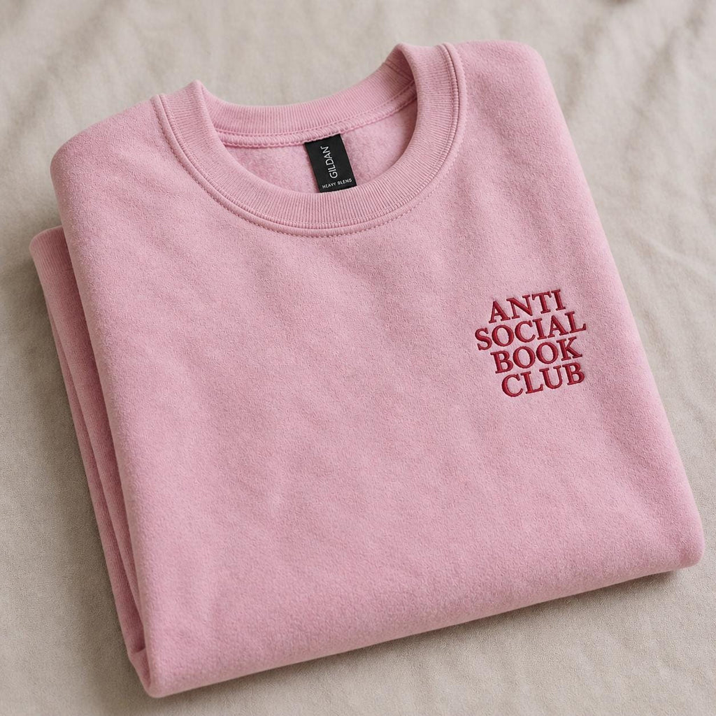 Embroidered Personalised Adults Sweatshirt 23 Colours S-5XL Custom Design Your Text