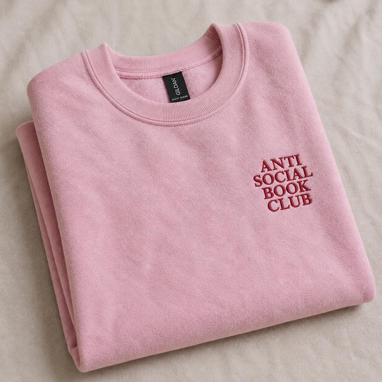 Embroidered Personalised Adults Sweatshirt 23 Colours S-5XL Custom Design Your Text