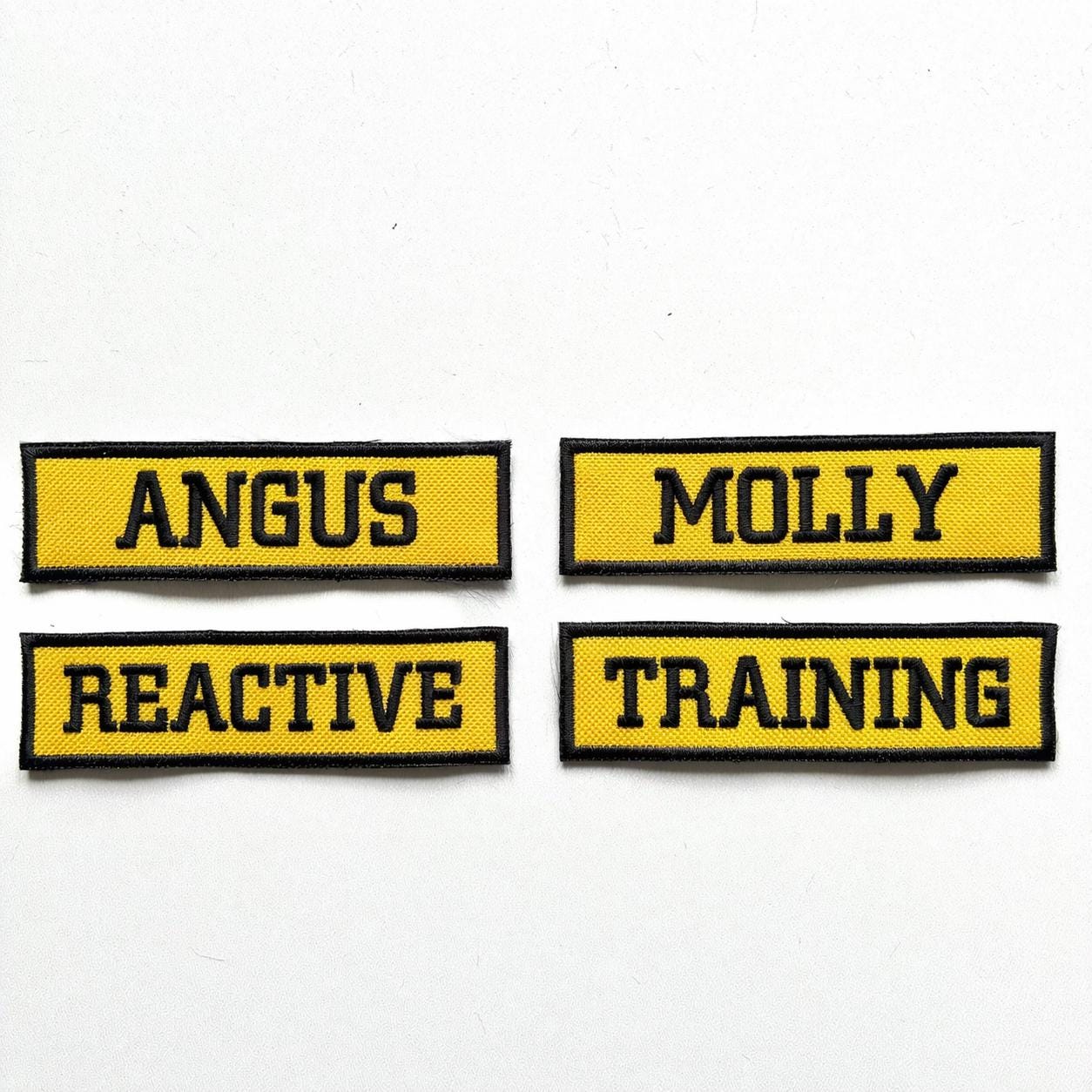 VELCRO® Patch To Fit Julius K9 Dog Harness Personalised Embroidered Custom Text Badge