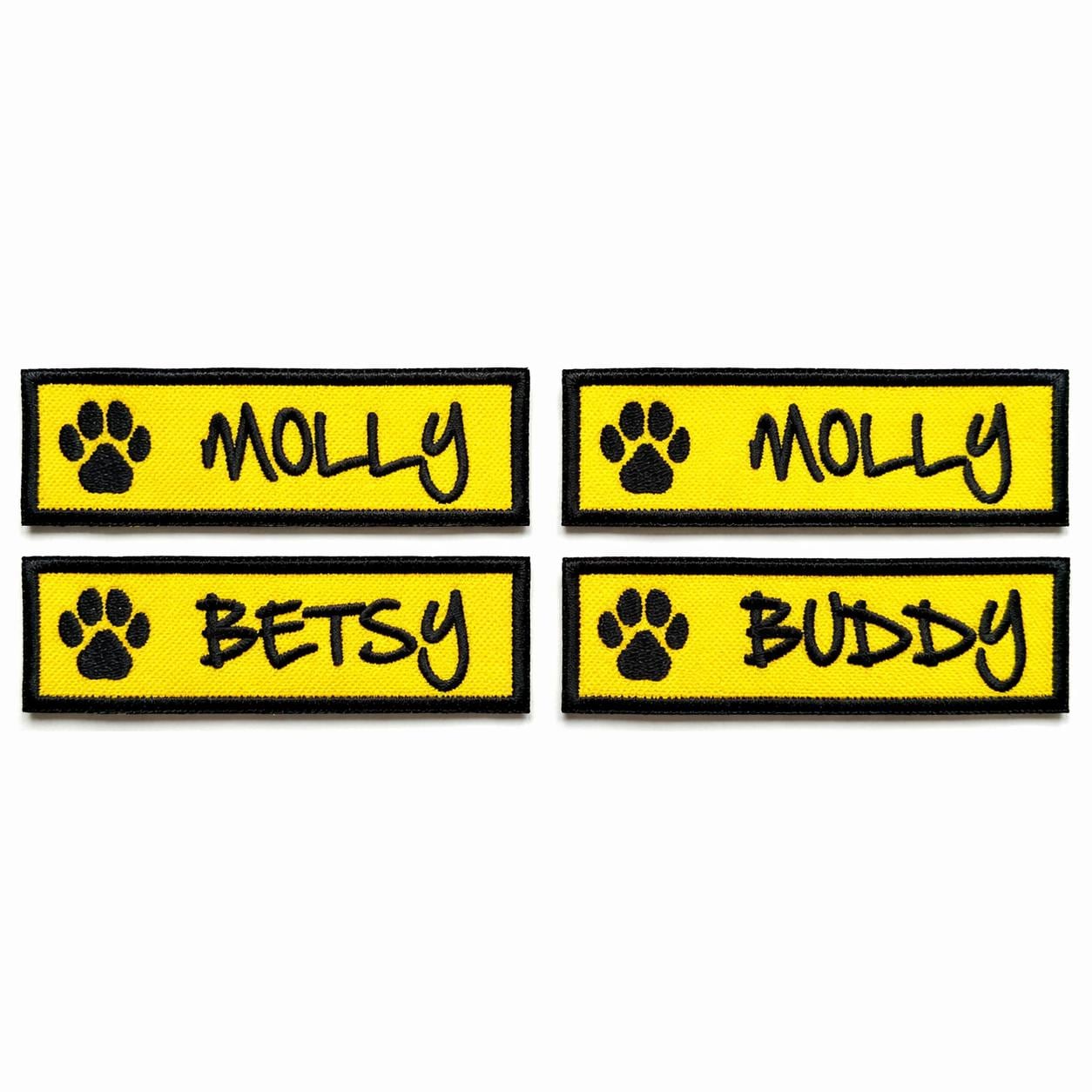 VELCRO® Patch To Fit Julius K9 Dog Harness Personalised Embroidered Custom Text Badge