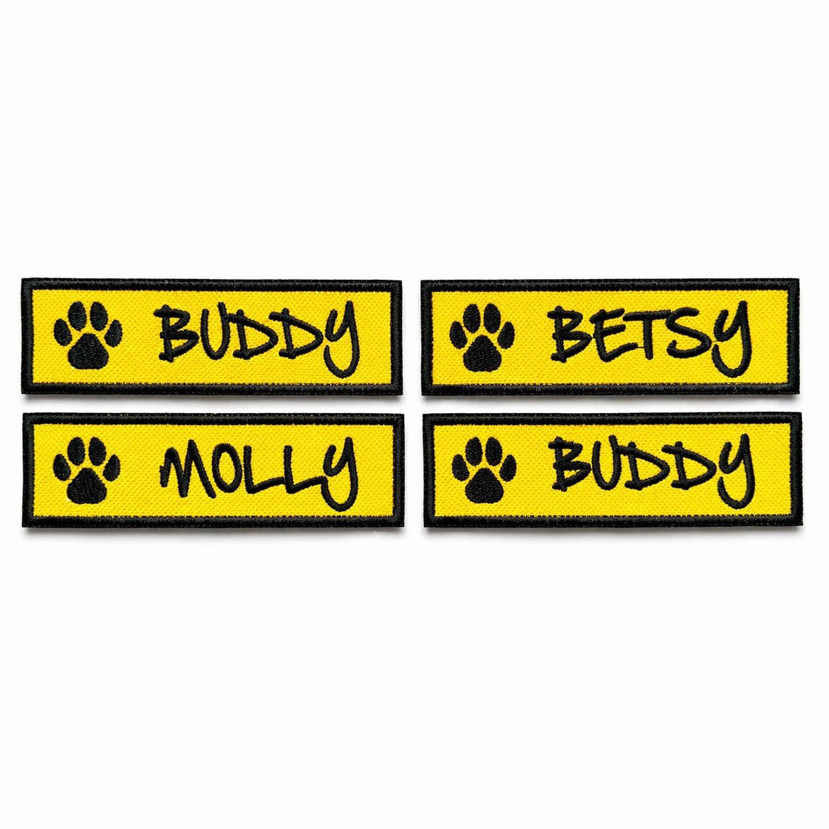 VELCRO® Patch To Fit Julius K9 Dog Harness Personalised Embroidered Custom Text Badge