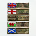 Personalised Embroidered Flag Camouflage Patch Sew/Iron/VELCRO® Custom Text Badge