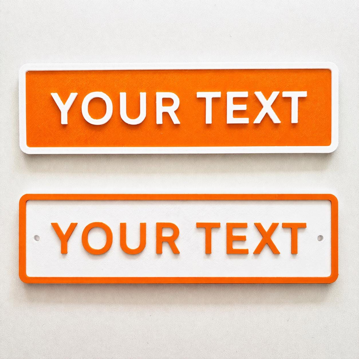 Personalised Your Text Sign – Custom Street Road House Decoration Plate Plaque