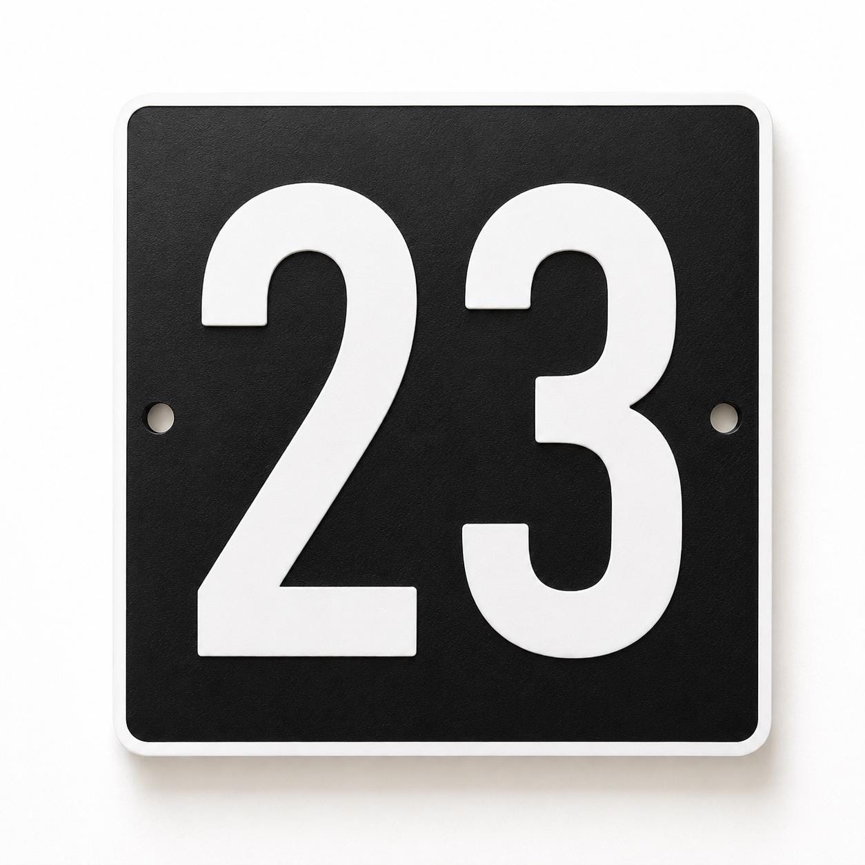 Personalised House Number Sign – Custom Home Front Door Gate Plate Plaque