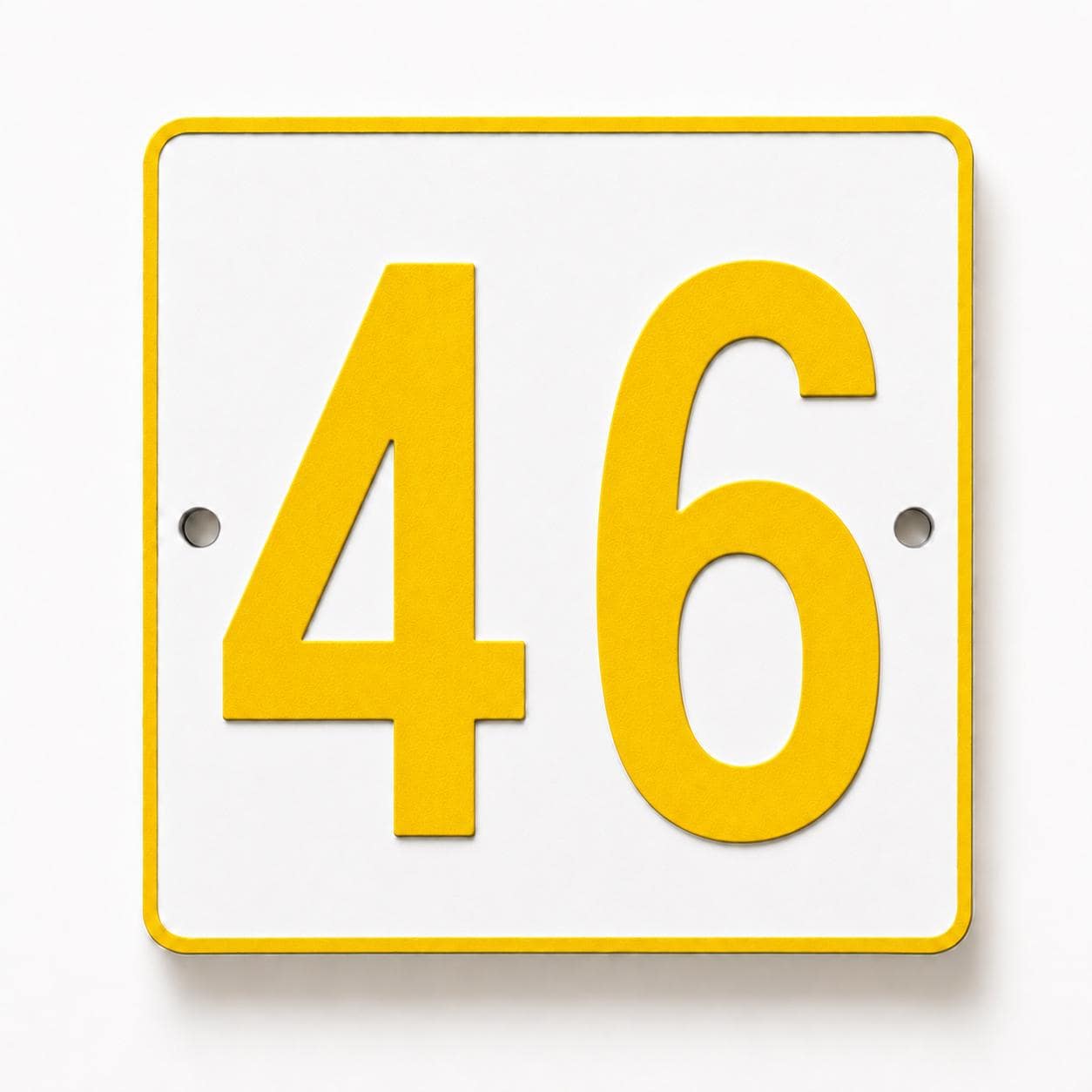 Personalised House Number Sign – Custom Home Front Door Gate Plate Plaque