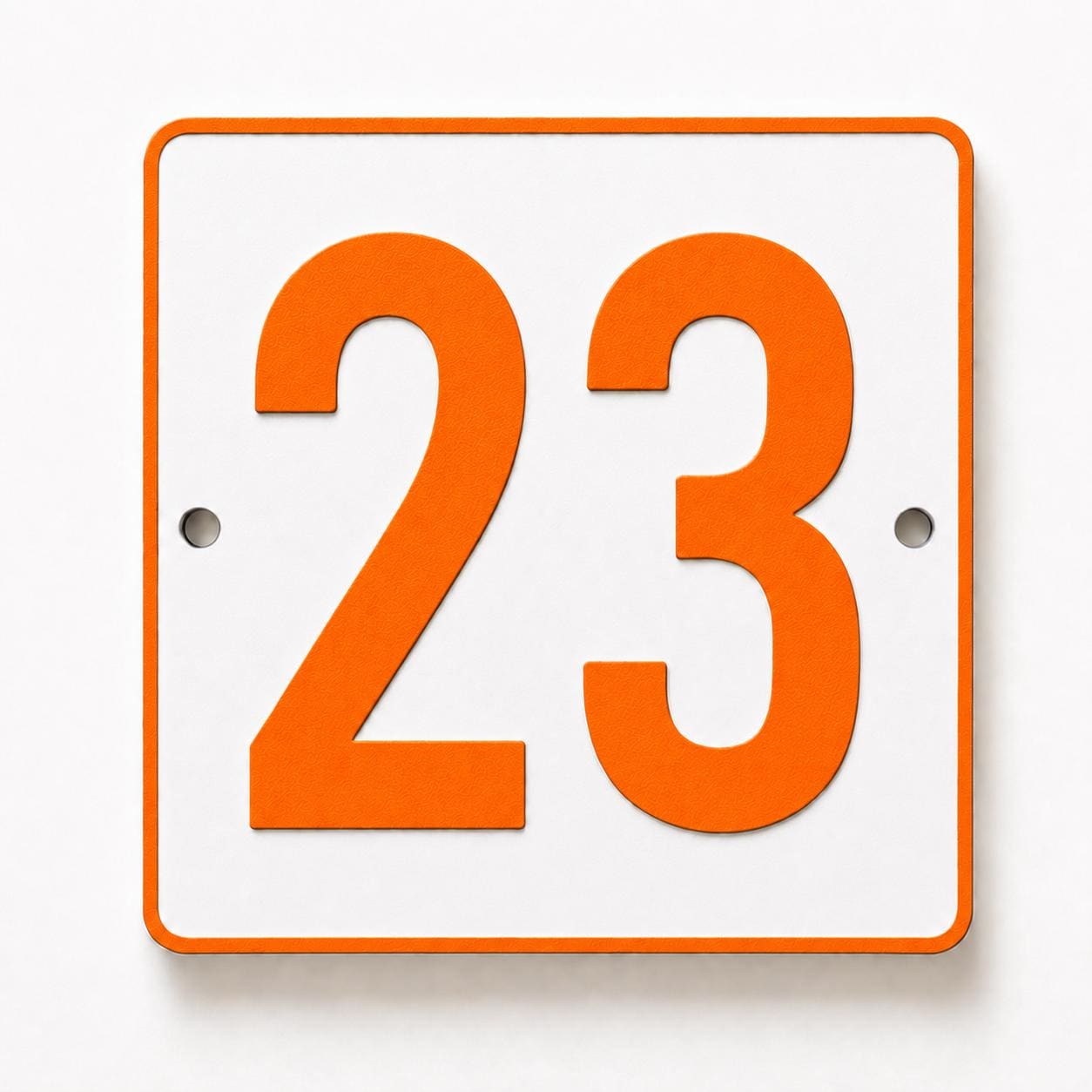 Personalised House Number Sign – Custom Home Front Door Gate Plate Plaque