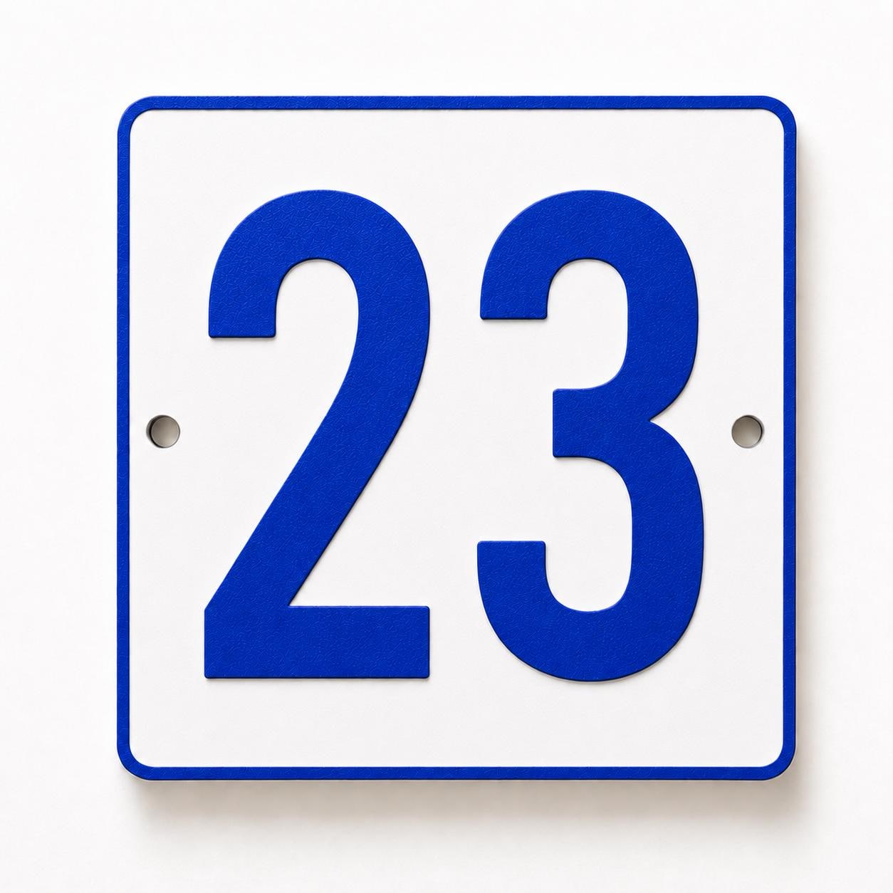 Personalised House Number Sign – Custom Home Front Door Gate Plate Plaque