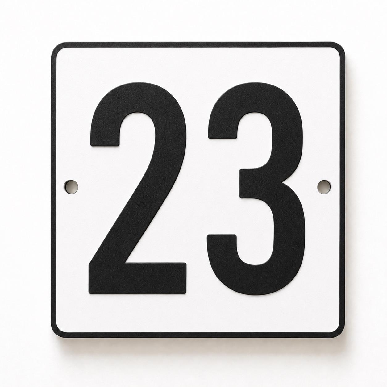 Personalised House Number Sign – Custom Home Front Door Gate Plate Plaque